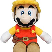 Super Mario Maker 2 Builder Mario 9.5" Plush