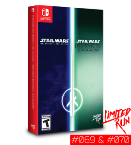 Star Wars Jedi Outcast Jedi Academy Dual Pack (Limited Run) Switch New