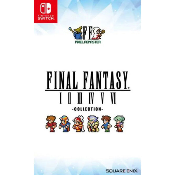Final Fantasy Pixel Remaster Collection (1-6) (Plays in English) Switch New