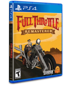 Full Throttle Remastered (Limited Run) PS4 New