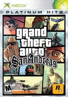 Grand Theft Auto San Andreas (Platinum Hits) Xbox Original Used