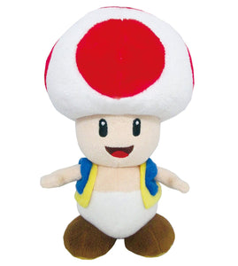 Super Mario All Star Collection Toad 8" Plush