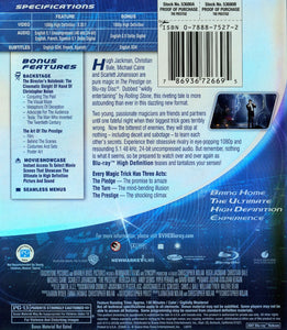 The Prestige Blu-ray Used