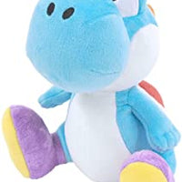 Super Mario All Star Collection Yoshi (Light Blue) 7" Plush