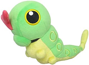 Pokemon All Star Collection Caterpie 7.5" Plush
