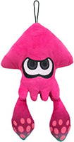 Splatoon Series Inkling Squid (PInk) 9" Plush