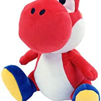 Super Mario All Star Collection Yoshi (Red) 7" Plush