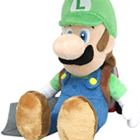 Luigi's Mansion Luigi w/ Ghost Vacuum 7" Plush