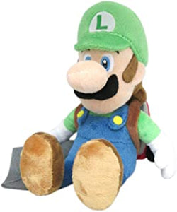 Luigi's Mansion Luigi w/ Ghost Vacuum 7" Plush