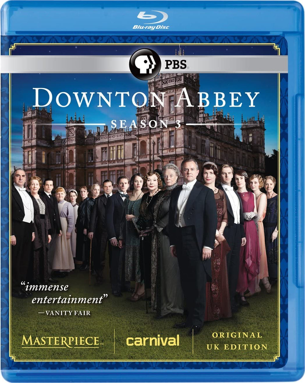 Downton Abbey Season Three Blu-ray Used