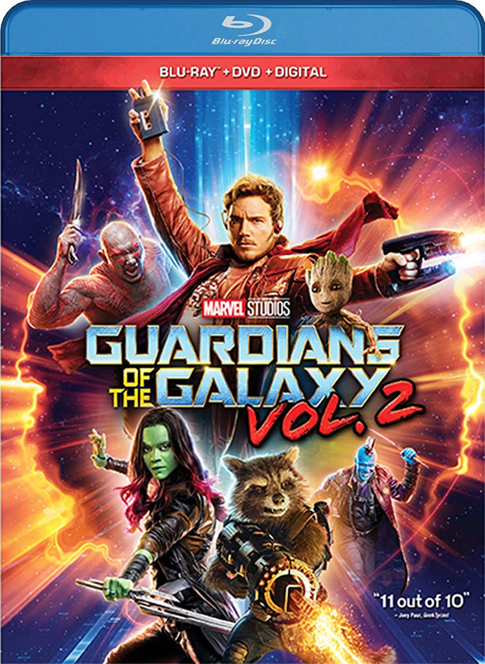 Guardians of the Galaxy Vol. 2 Blu-ray Used