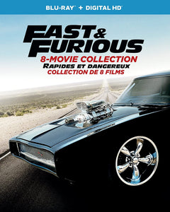 Fast & Furious 8-Movie Collection Blu-ray Used