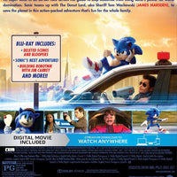 Sonic The Hedgehog Blu-ray Used