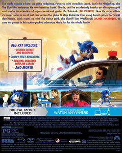 Sonic The Hedgehog Blu-ray Used