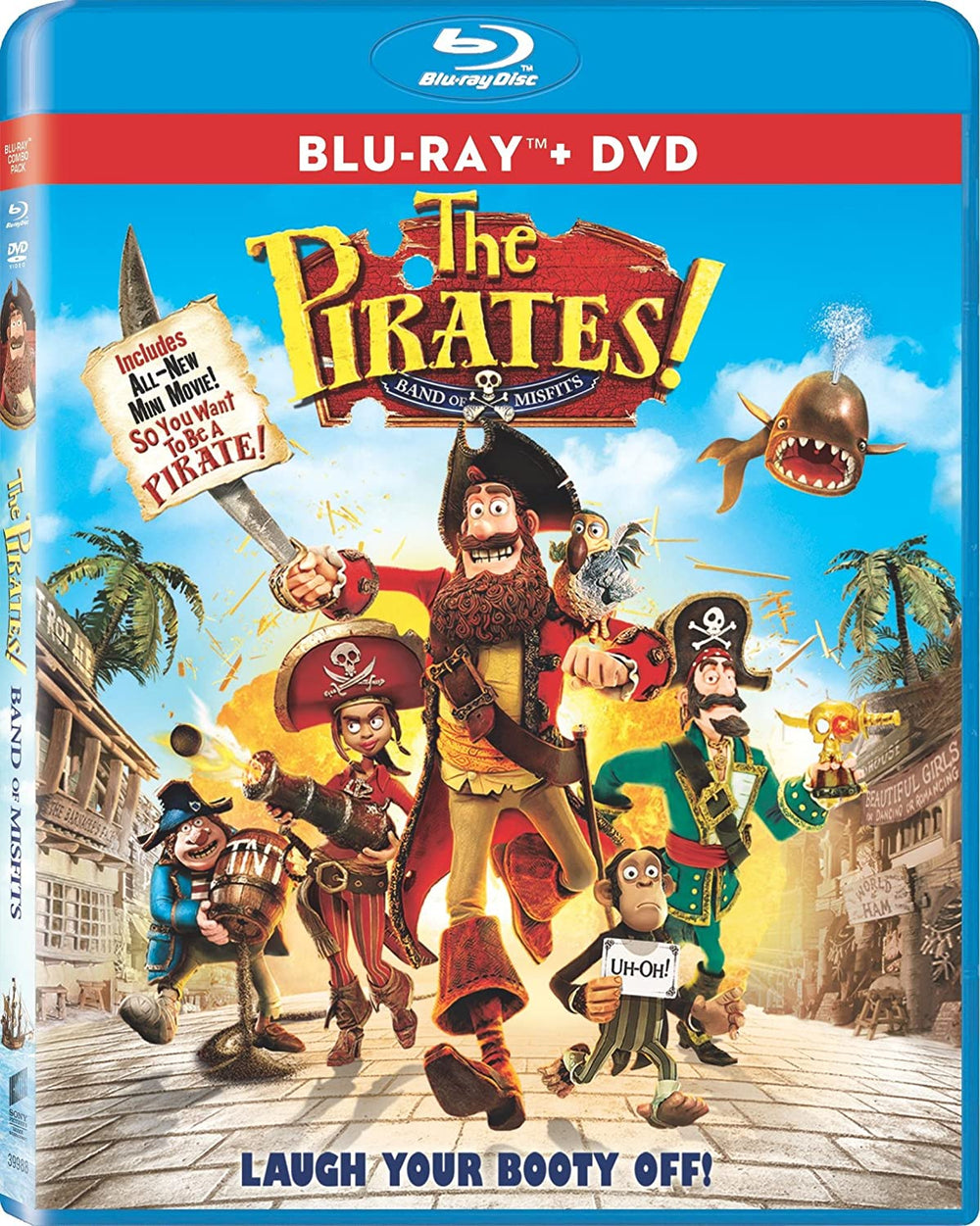 Pirates! Band of Misfits Blu-ray Used