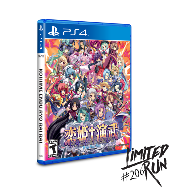 Koihime Enbu RyoRaiRai (Limited Run) PS4 New