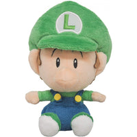 Super Mario All Star Collection Baby Luigi 6" Plush