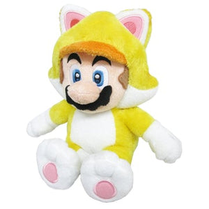 Super Mario All Star Collection Cat Mario 10" Plush