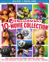 Dreamworks 10 Movie Collection Blu-ray Used
