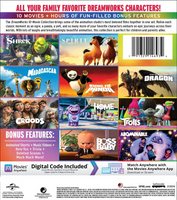 Dreamworks 10 Movie Collection Blu-ray Used
