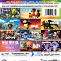 Dreamworks 10 Movie Collection Blu-ray Used